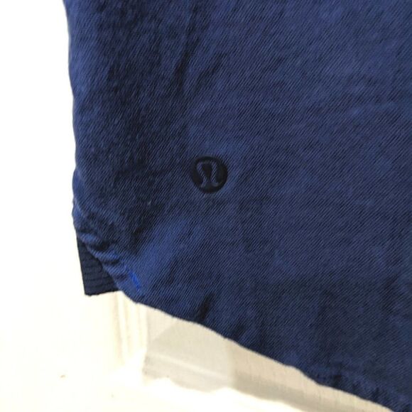 Lululemon | Men's Snap To It Short Sleeve Dark Cobalt / Deep Navy - Picture 10 of 10